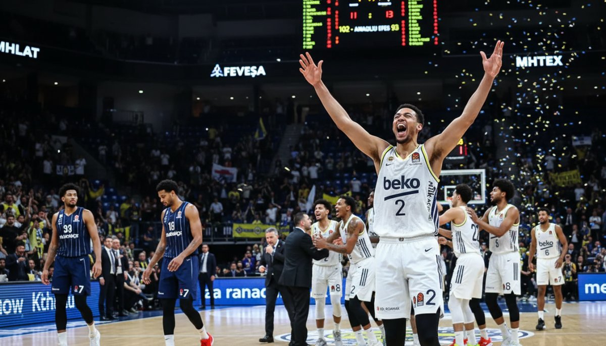 Fenerbahçe Beko, Anadolu Efes’i 102-93 Yenerek Finale Çıktı