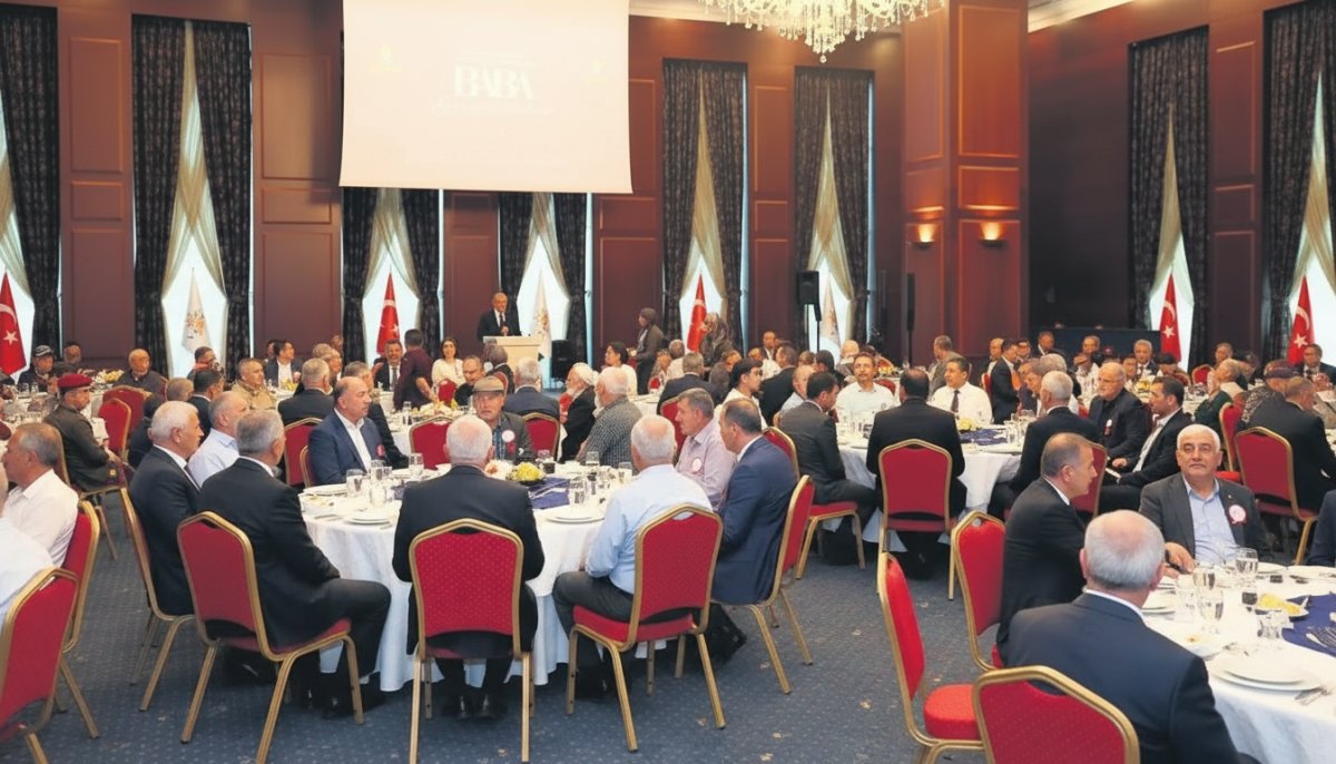 AK Parti Kadın Kolları Şehit Babaları ve Gazileri Ağırladı
