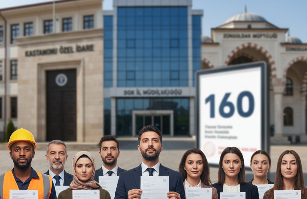 İl Özel İdaresi, SGK ve Müftülük 160 Personel Alıyor: Başvuru Şartları ve Süreç
