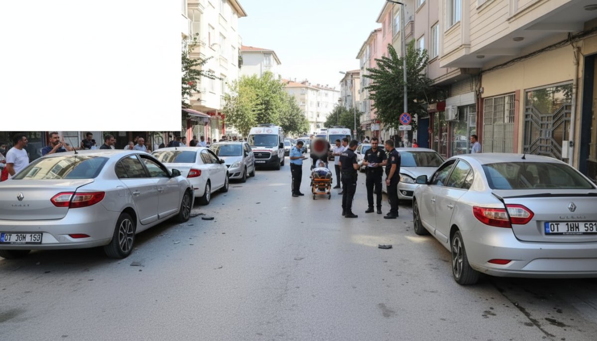 Eskişehir'de Alkollü Sürücü Park Halindeki 4 Araca Çarptı