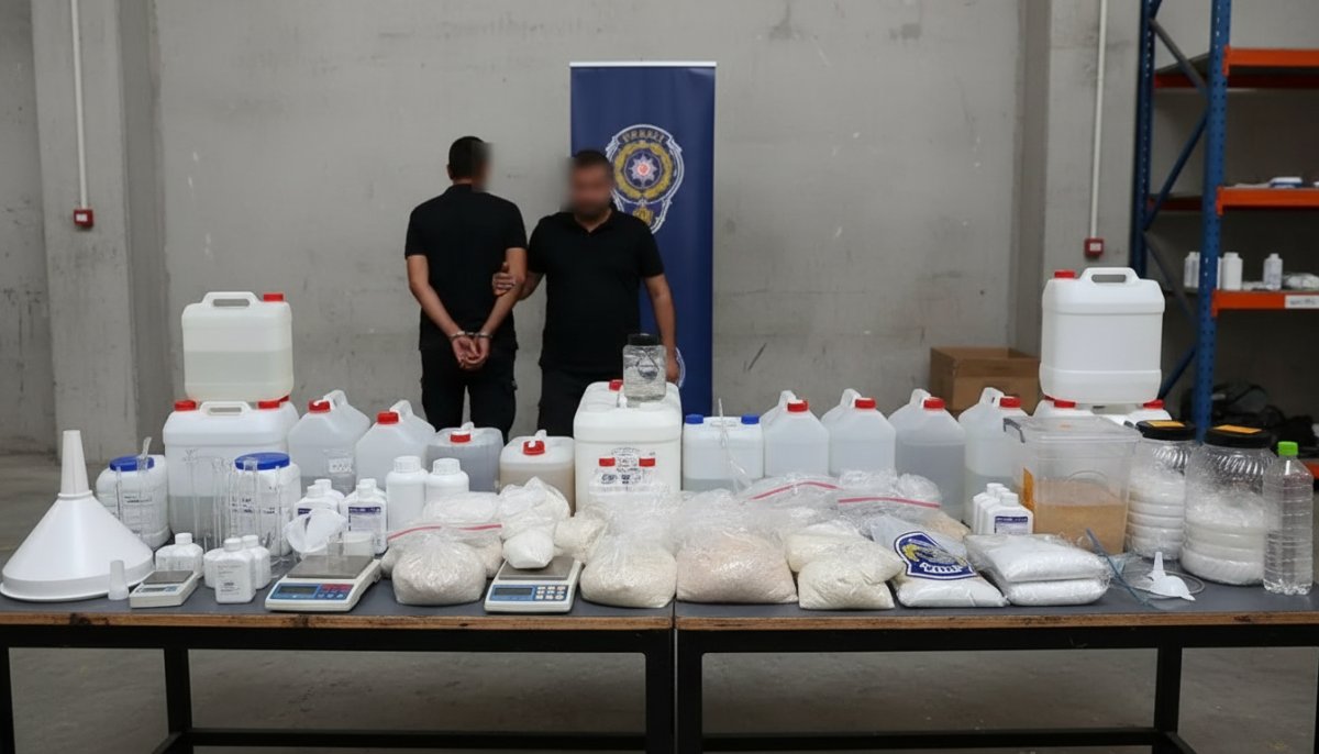 İstanbul'da Uyuşturucu Operasyonu: 30 Kilo Metamfetaminle Yakalandılar