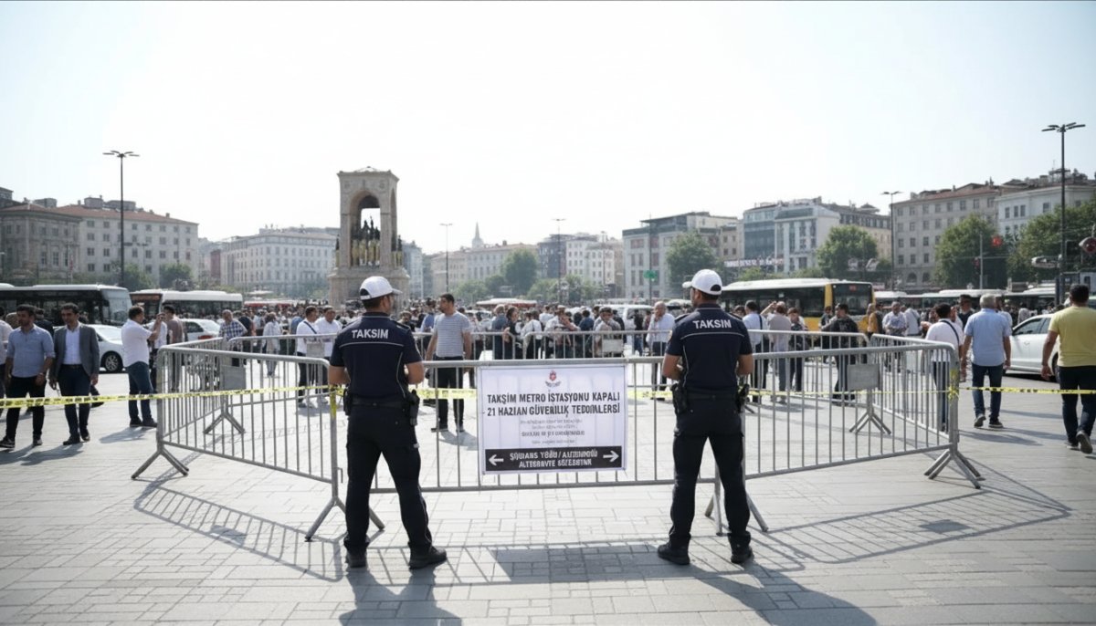 21 Haziran Pazar İstanbul'da Taksim Metrosu ve Şişhane İstasyonu Kapatıldı: İşte Detaylar