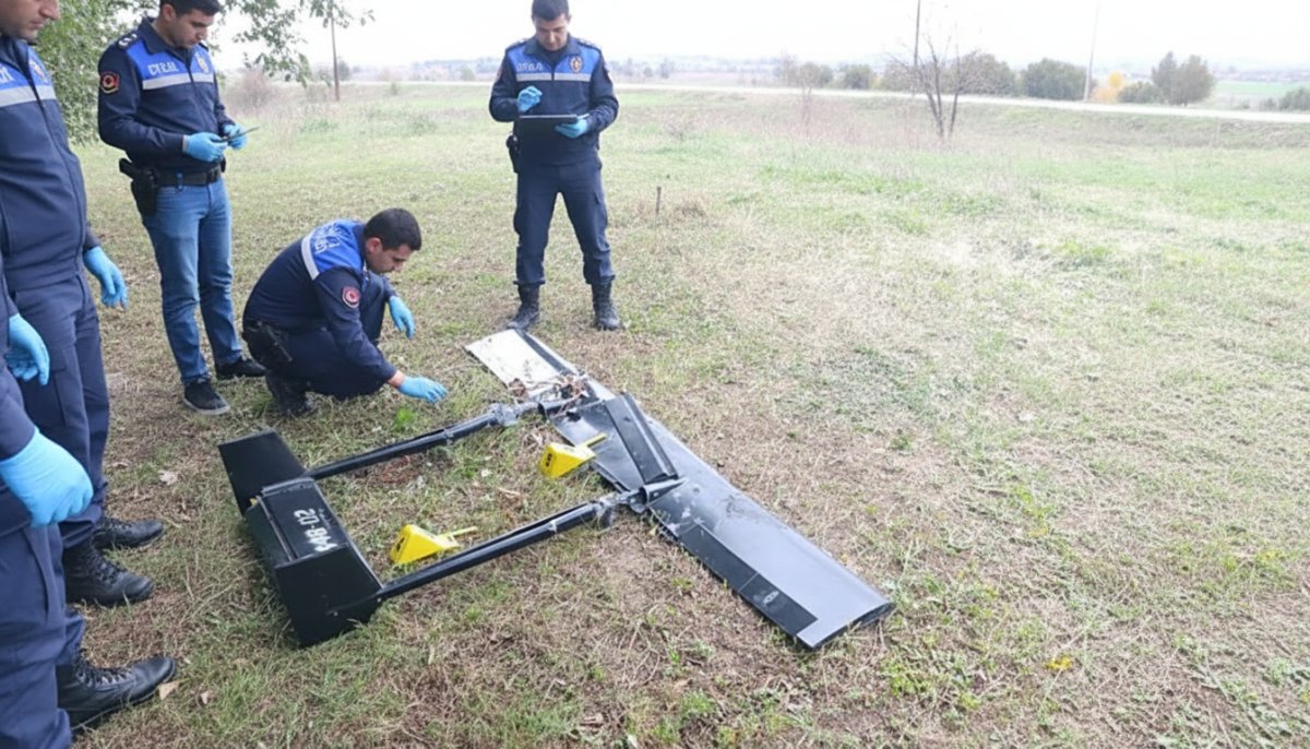 Samsun'da Ukrayna Yapımı Kamikaze İHA Parçası Bulundu