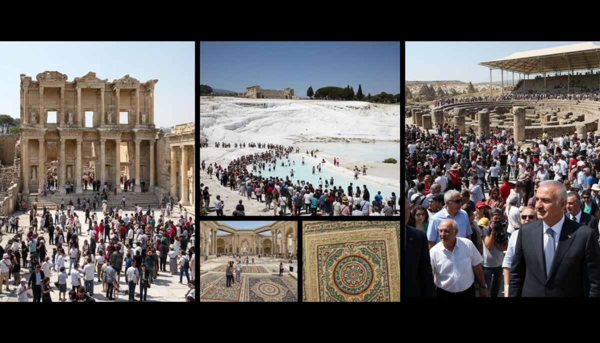 Kurban Bayramı'nda Müzeler Doldu Taştı: Efes, Hierapolis, Göbeklitepe ve Zeugma Zirvede