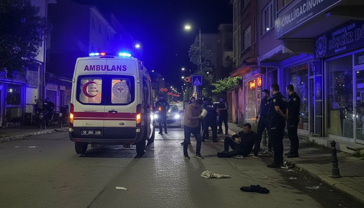Sivas'ta İki Grup Arasında Bıçaklı Kavga: 1'i Ağır 4 Yaralı