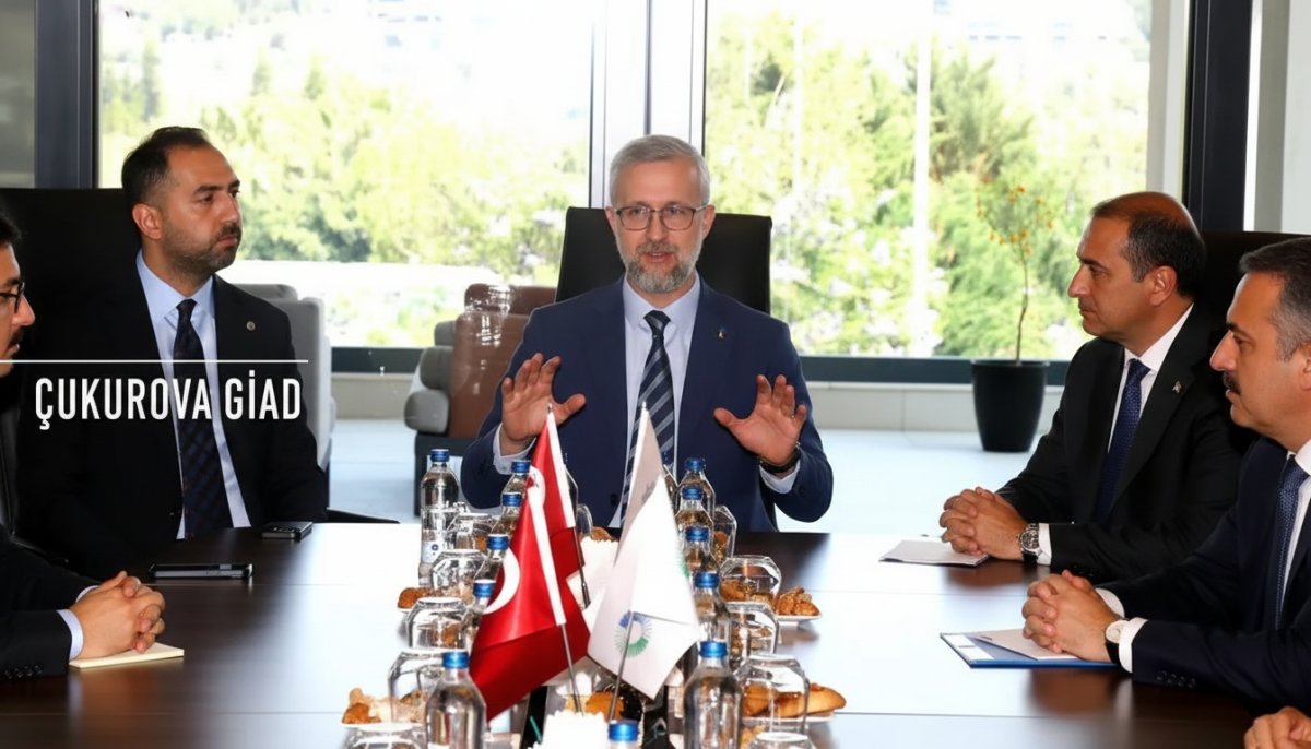 Türkiye-Ukrayna İlişkilerinde Yeni Dönem: Büyükelçi Dzhelyalov'dan Çukurova GİAD'a Ziyaret