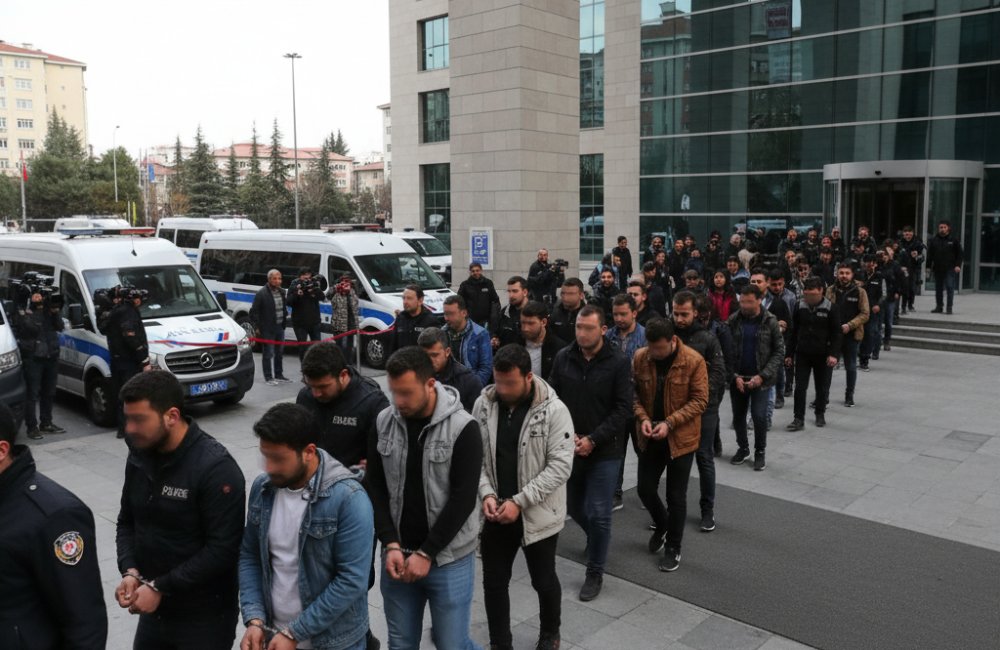 Ankara'da Turkuaz Operasyonu: 58 Şüpheli Tutuklandı