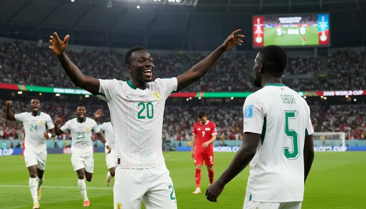 Senegal Irak'ı 5-0 Yendi ve Dünya Kupası'nda Grup Üçüncüsü Oldu