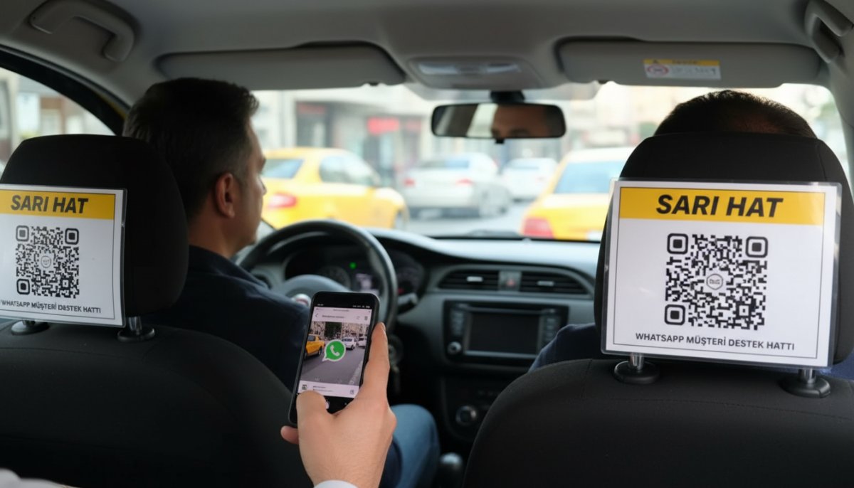 İstanbul'da taksilerde 'Sarı Hat' dönemi: WhatsApp ile şikayet ve kayıp eşya bildirimi