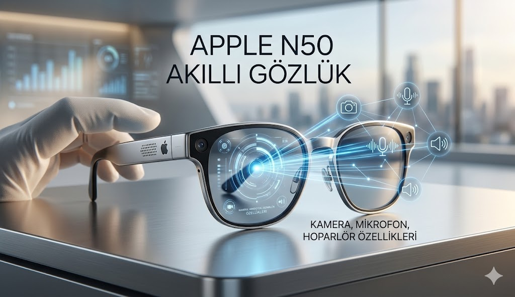 Ses Getirecek Akıllı Gözlük Geliyor: Apple N50'nin Özellikleri Heyecanlandırdı