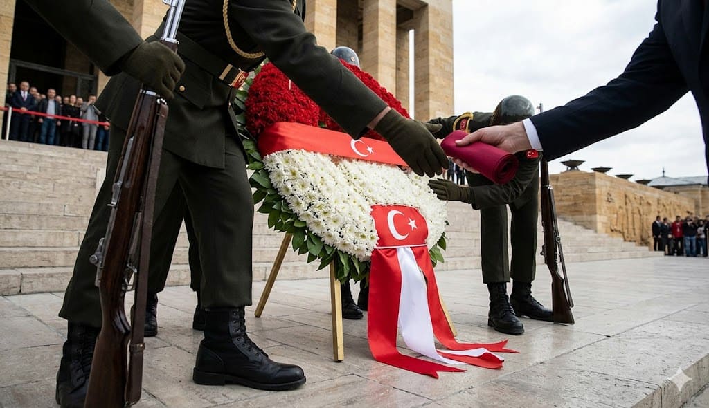 Anıtkabir'de çelenk krizi: Özgür Özel'in hamlesine asker müdahalesi