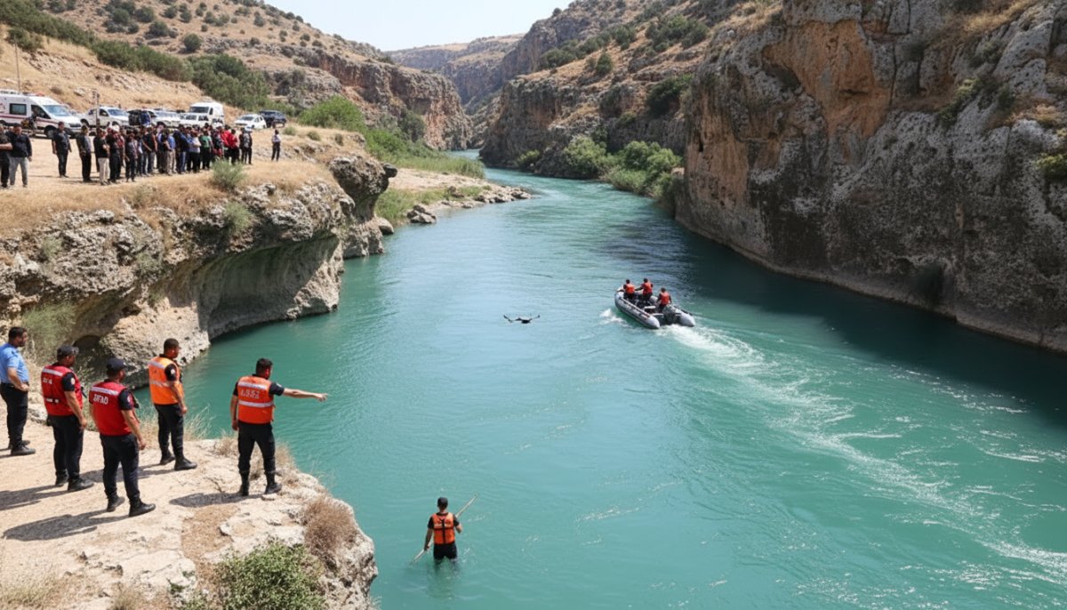 Besni'de Piknik Faciası: Serinlemek İsteyen İsa Akıntıya Kapıldı, Arama Çalışmaları Sürüyor