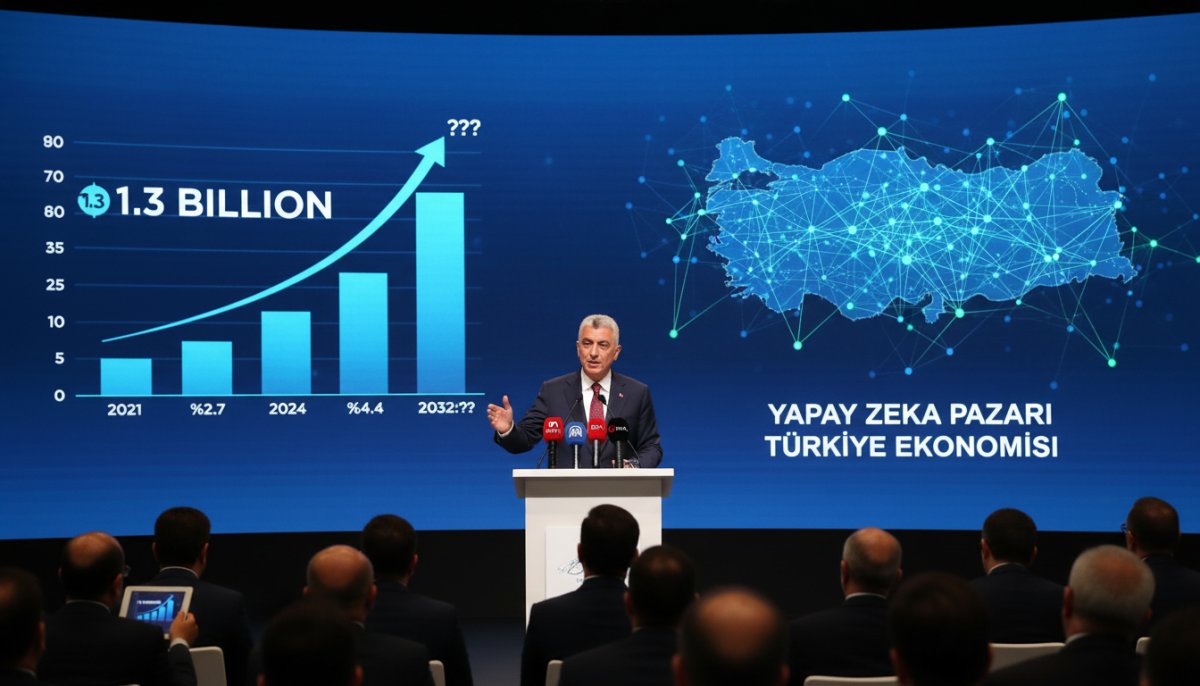 Bakan Bolat Yapay Zeka Pazarı 2032 Hedefi 1,3 Milyar Dolar