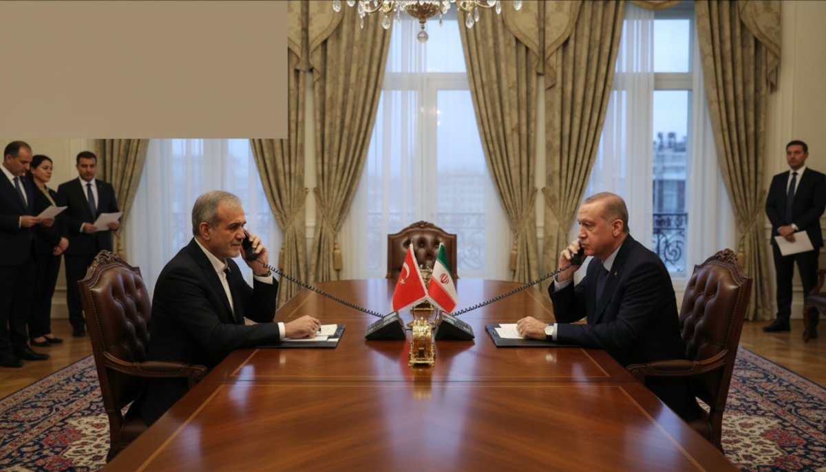 Başkan Erdoğan, İran Cumhurbaşkanı Pezeşkiyan ile Görüştü