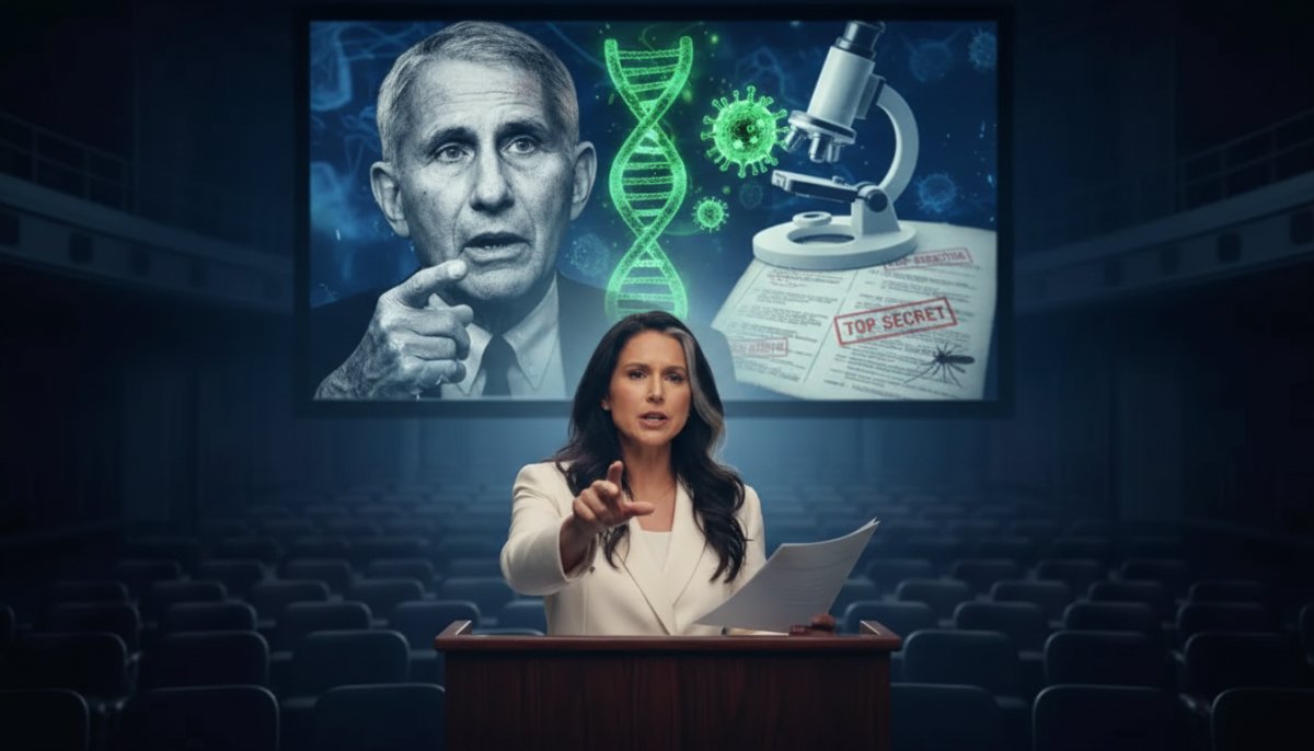 Tulsi Gabbard Kovid-19'un Laboratuvarda Üretildiğini Açıkladı