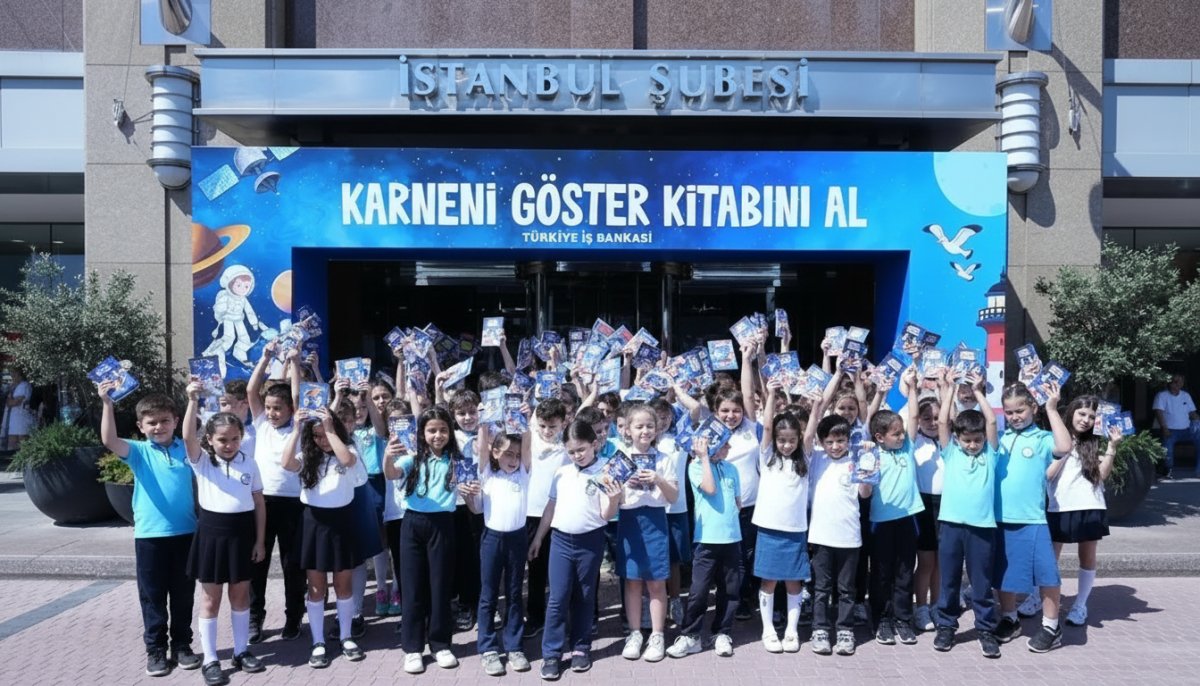 İş Bankası'nın 'Karneni Göster Kitabını Al' kampanyası 19. yılında: Karne heyecanı kitapla taçlanıyor