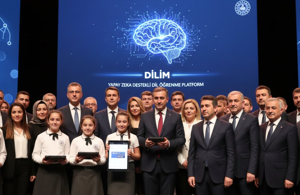 Millî Eğitim Bakanlığı, Yapay Zekâ Destekli Dil Öğrenme Platformu DİLİM'i Kullanıma Sundu