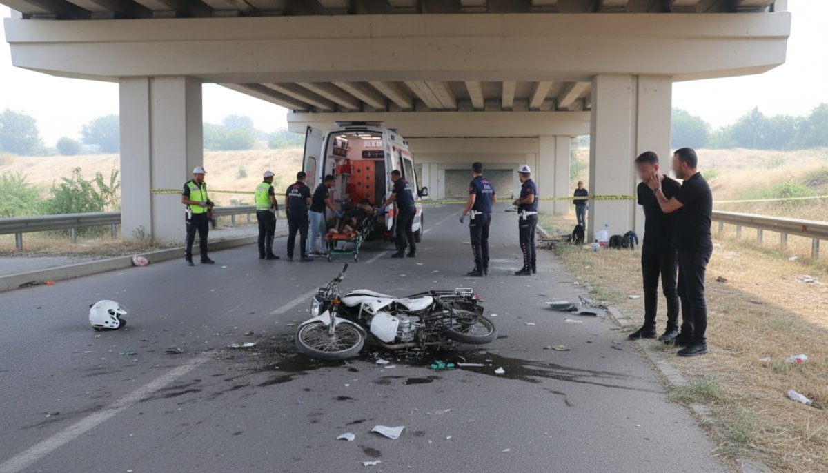 Bursa’da Motosiklet Kazası: 16 Yaşındaki Sürücü Hayatını Kaybetti