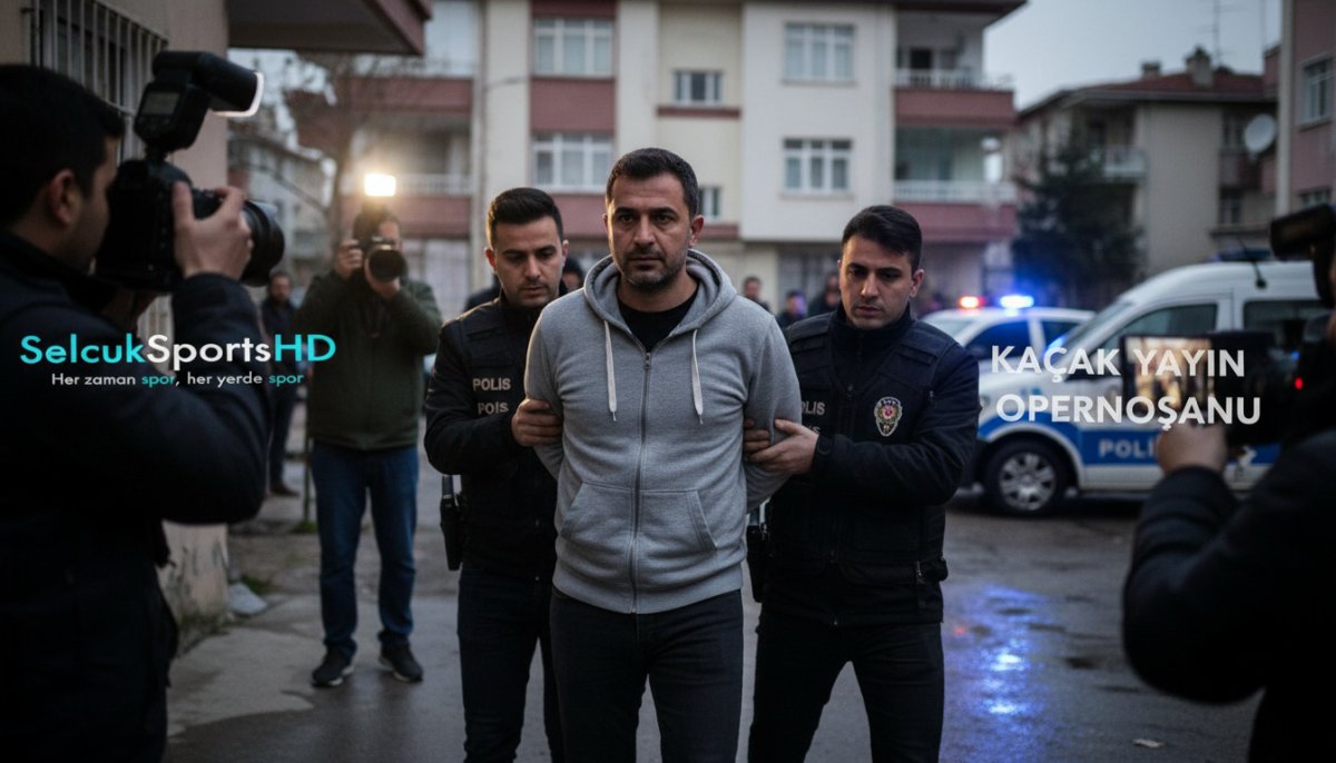 Selçuksport operasyonu: Kaçak maç yayını yapan site yöneticisi tutuklandı