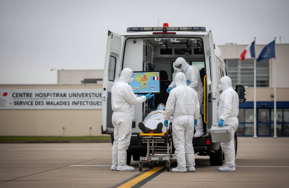 Ebola Fransa'ya Sıçradı: İlk Vaka Bir Doktorda Görüldü
