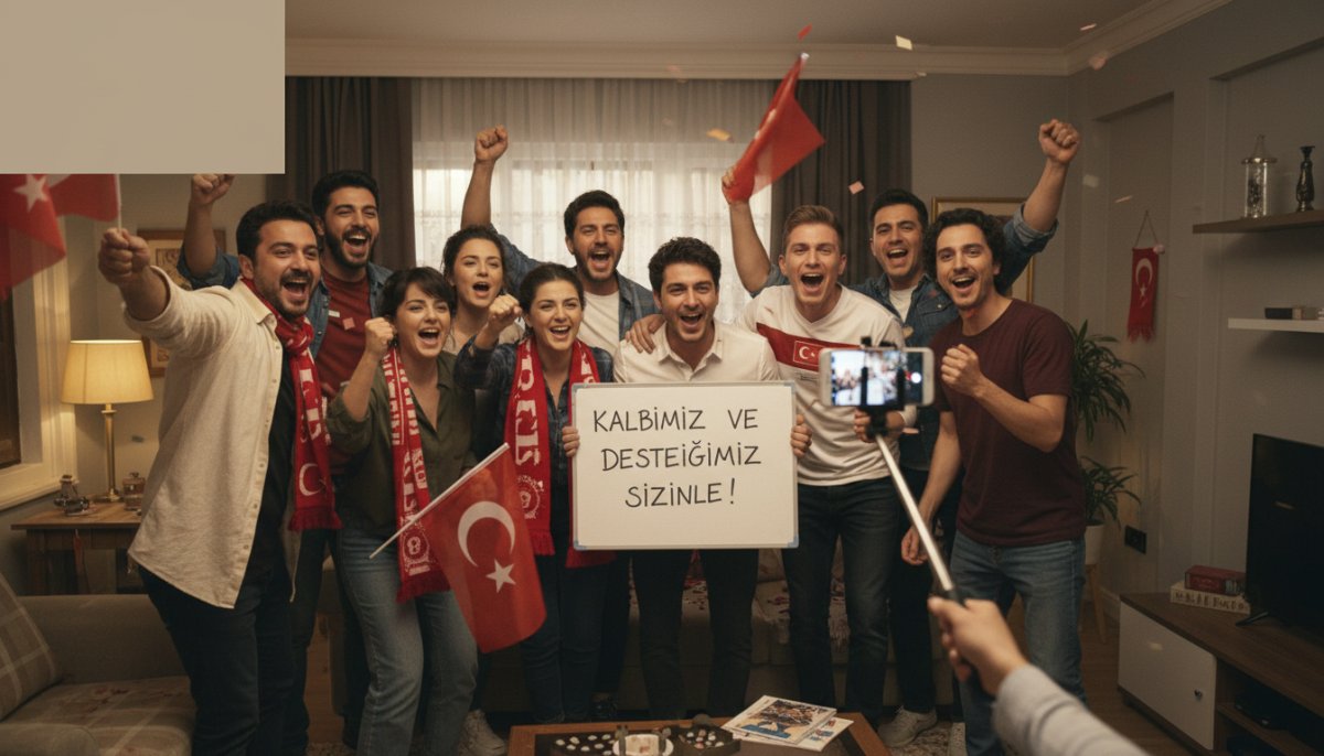 Altı Üstü İstanbul Oyuncularından Milli Takıma Destek Videosu