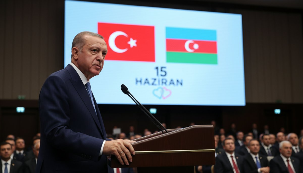 Başkan Erdoğan'dan Azerbaycan'a 15 Haziran Millî Kurtuluş Günü mesajı