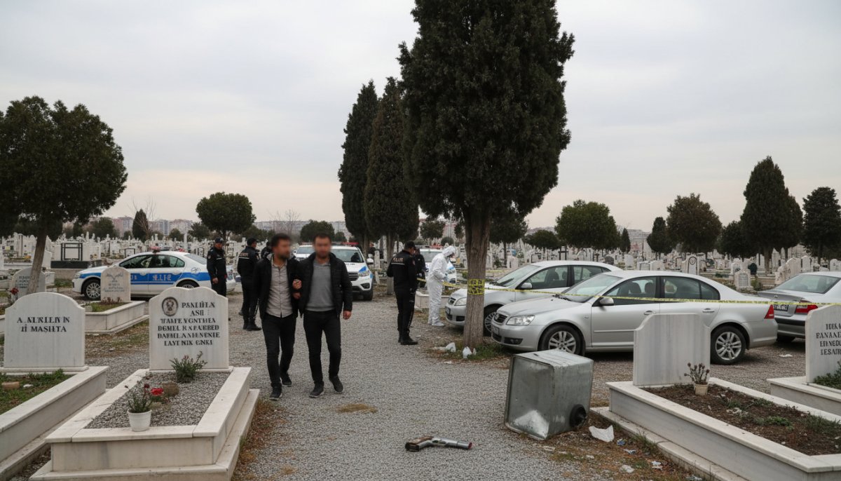 Gaziantep'te Mezarlıkta Silahlı Kavga: 5 Şüpheli Gözaltında