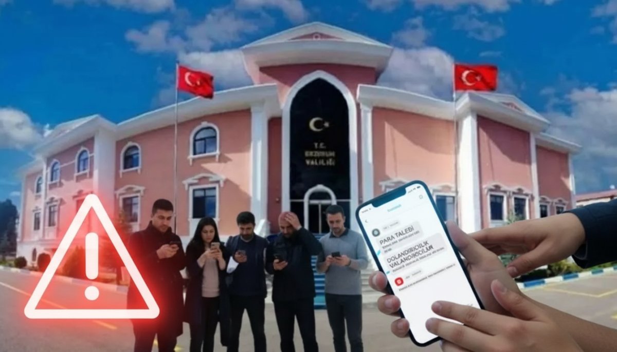 Erzurum Valiliği'nden Kamu Kurumları Adına Dolandırıcılık Uyarısı