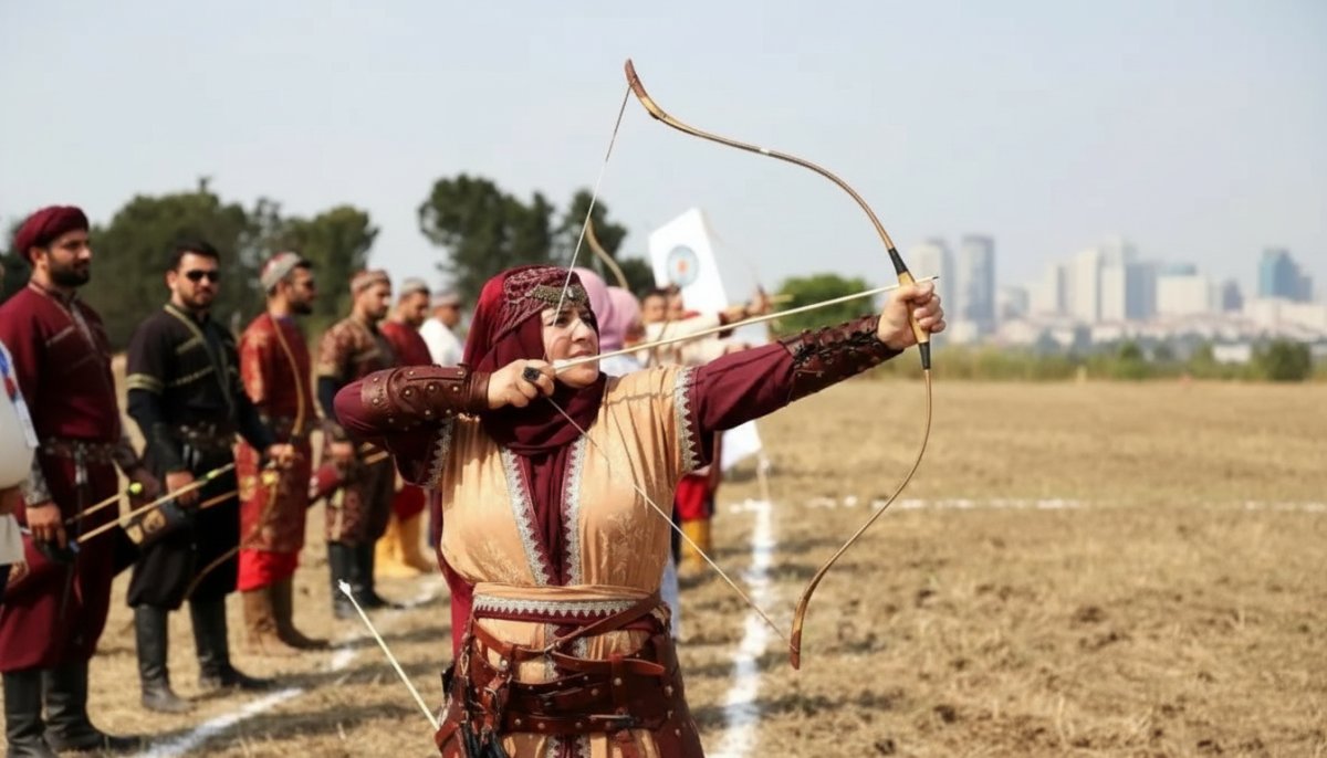 14. Uluslararası Fetih Kupası Geleneksel Okçuluk Menzil Atışları Heyecanla Başladı