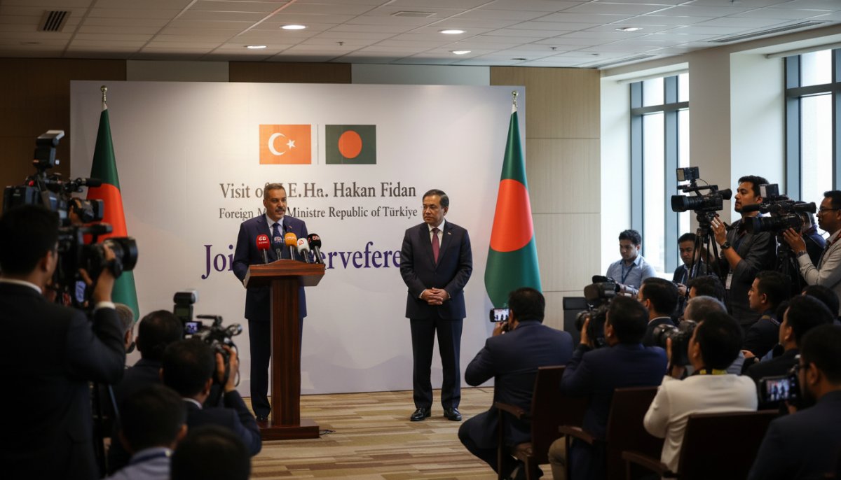 Bakan Fidan Bangladeş'te Konuştu! Yeni İşbirliği ve Rohingya Vurgusu