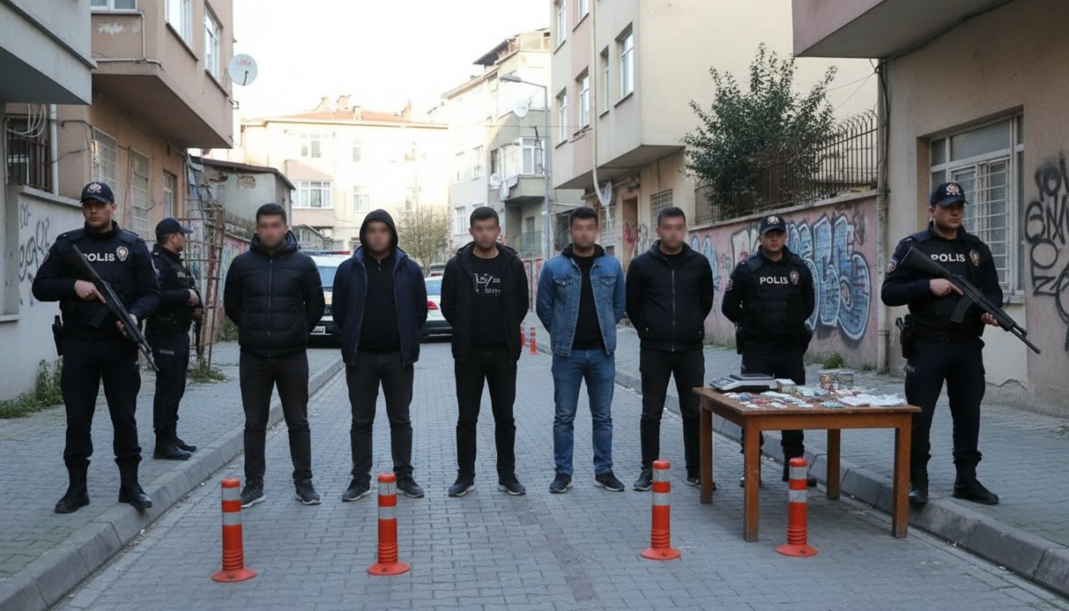 Sultanbeyli ve Sancaktepe'de uyuşturucu operasyonu: 233 hap ele geçirildi