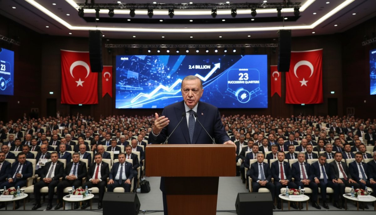 Erdoğan: İhracatta Tarihi Rekor ve 23 Çeyrektir Büyüme