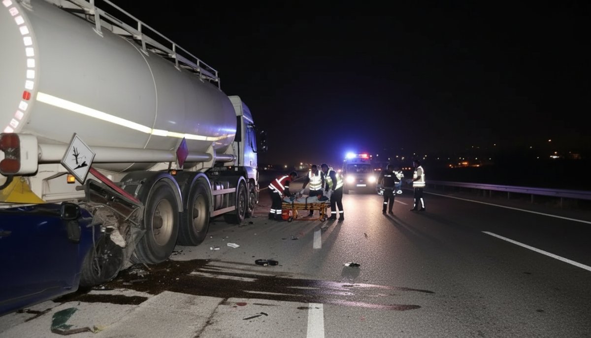 Adana TAG Otoyolu'nda Feci Kaza: Baba Hayatını Kaybetti, İki Çocuğu Yaralandı