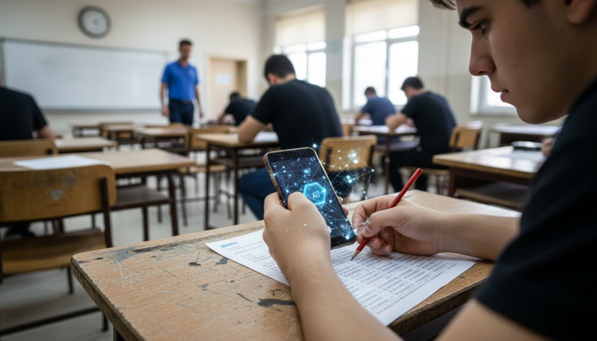 YKS’de Yapay Zeka ile Kopya Çeken Şüpheli Tutuklandı