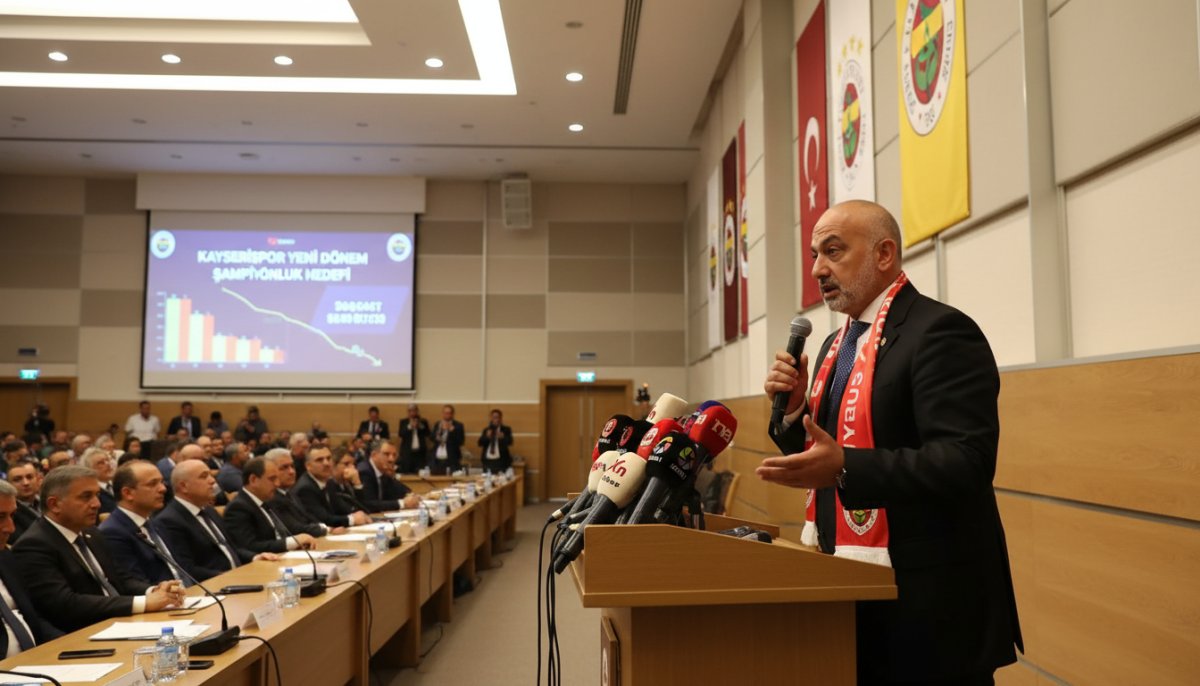 Kayserispor'da yeni başkan Ali Çamlı seçildi