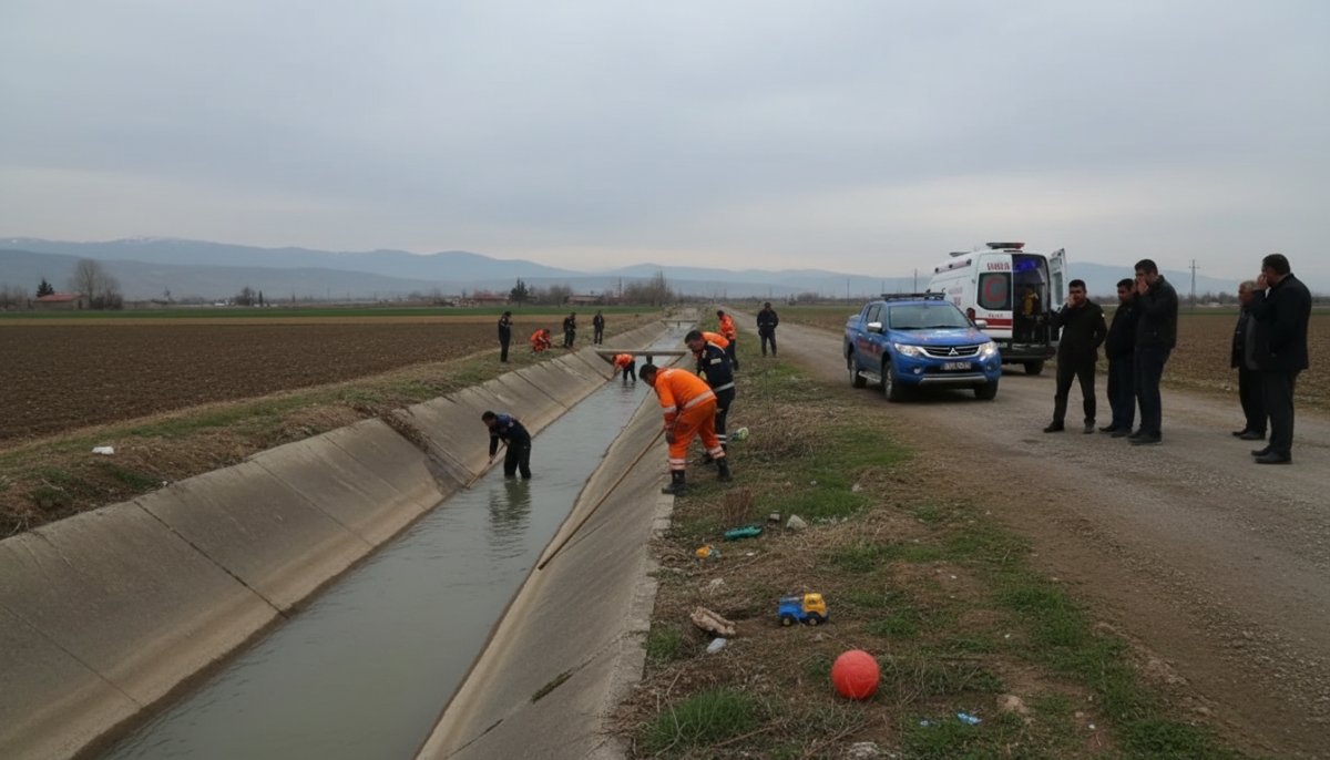 Iğdır'da 2 Yaşındaki Bebek Sulama Kanalında Boğuldu