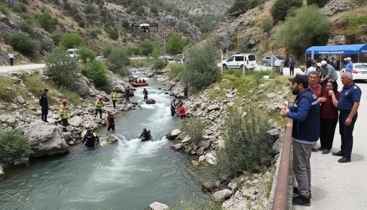 Adana'da Eğlence Çayı'na Serinlemek İçin Giren Ömer Alptekin, Akıntıya Kapılarak Kayboldu: 5 Gündür Aranıyor