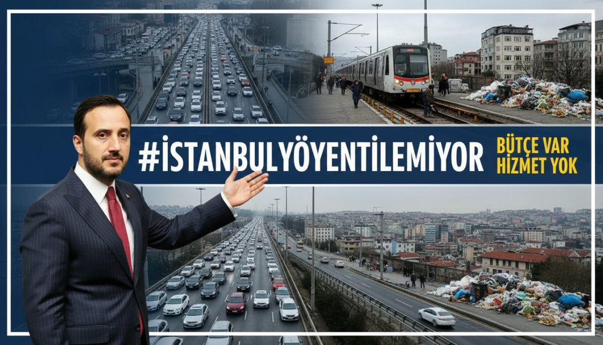 AK Parti İstanbul'dan 'Bütçe Var Hizmet Yok' Çıkışı