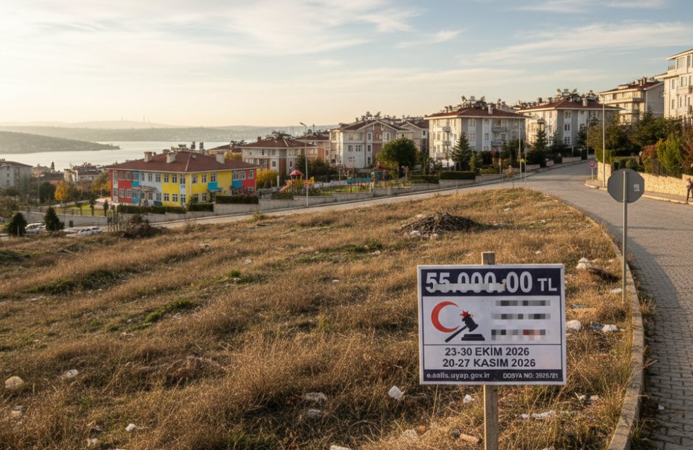 Üsküdar'da 55 Milyon TL Muhammen Bedelli Arsa İhale Ediliyor