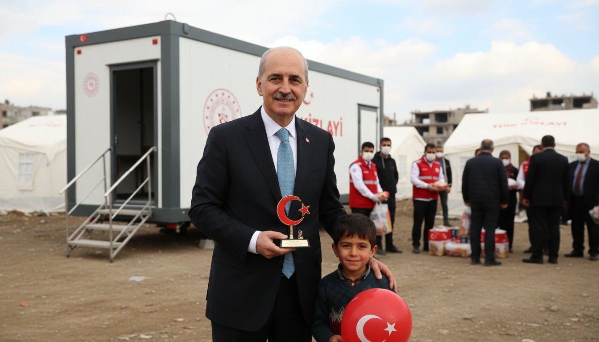 TBMM Başkanı Numan Kurtulmuş'tan Türk Kızılayı'nın 158. Yılına Anlamlı Kutlama