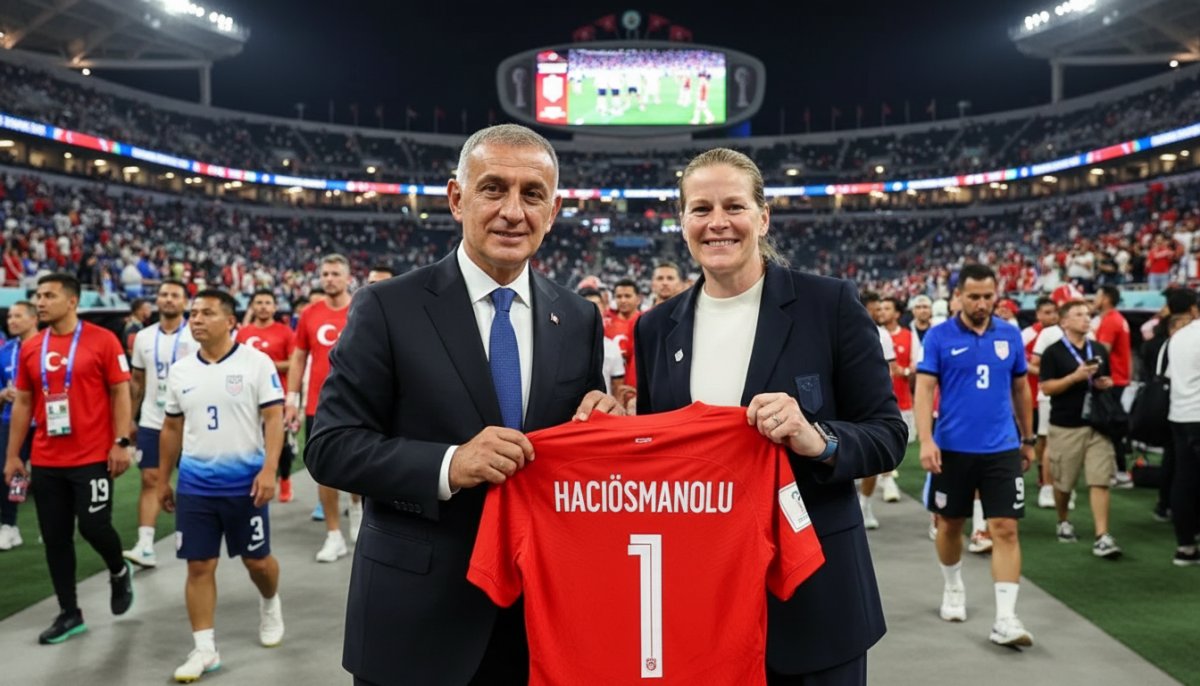 Türkiye ve ABD Futbol Federasyonu Başkanları Bir Araya Geldi