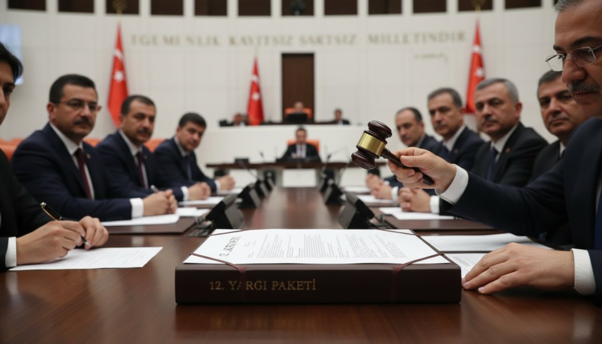 12. Yargı Paketi TBMM Adalet Komisyonu'nda Kabul Edildi