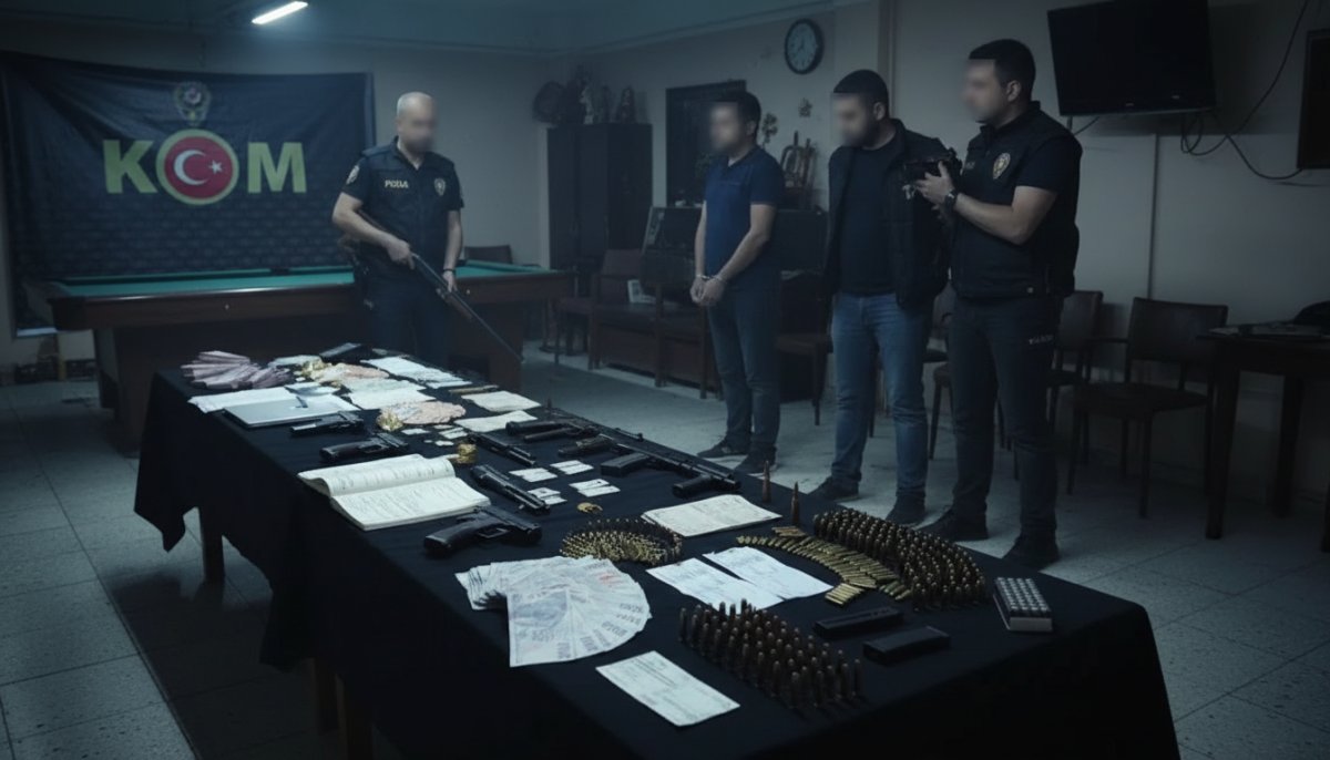 Hatay’da Dernek Adı Altında Kumar ve Tefecilik Şebekesine Operasyon: 6 Tutuklama