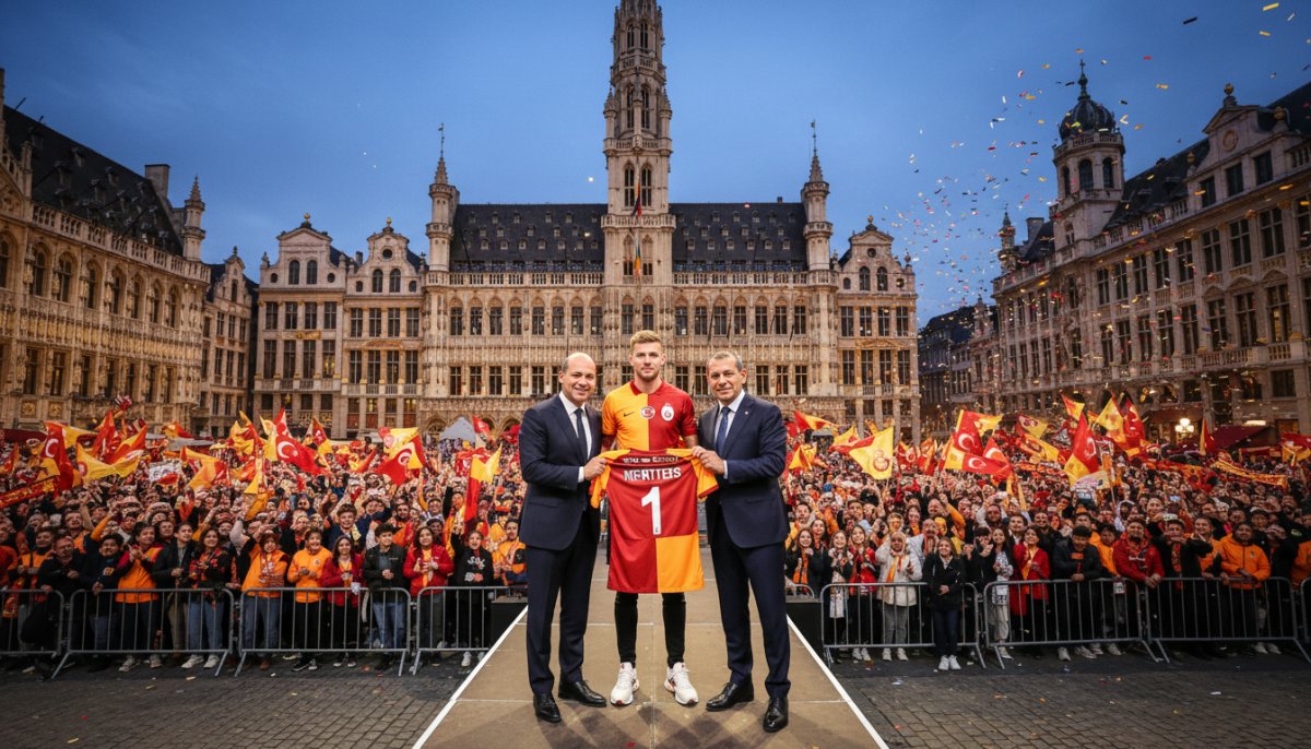 Galatasaray'ın 26. Şampiyonluğu Brüksel'de Büyük Coşkuyla Kutlandı