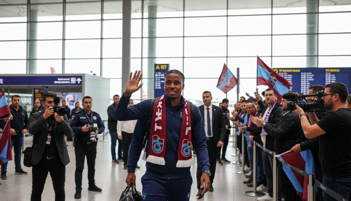 Trabzonspor'un Yeni Transferi Sidny Cabral İstanbul'da!