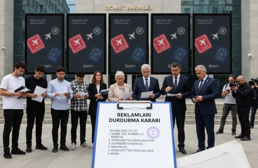 SON DAKİKA! Ticaret Bakanlığı'ndan Vize Reklamlarına Sert Müdahale: 6 Firmaya Durdurma