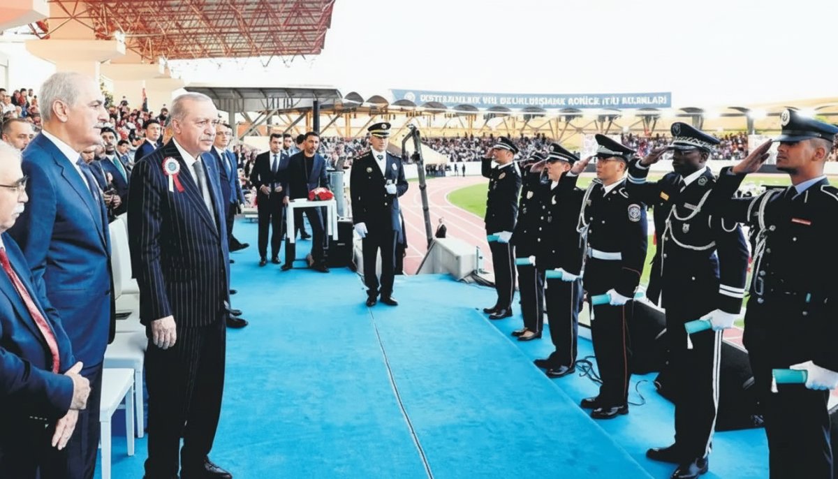 Polis Akademisi Mezunlarına Erdoğan'dan Vicdan Mesajı
