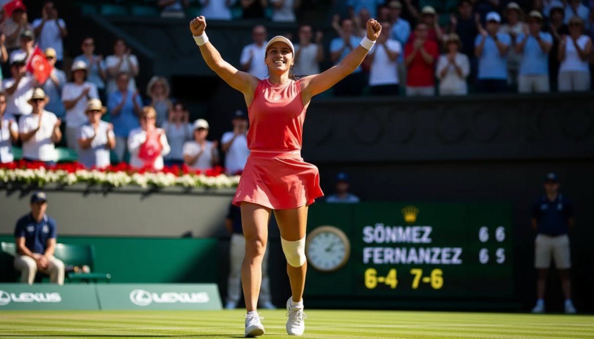 Milli tenisçi Zeynep Sönmez'den müthiş galibiyet: Lexus Nottingham Açık'ta ikinci turda!