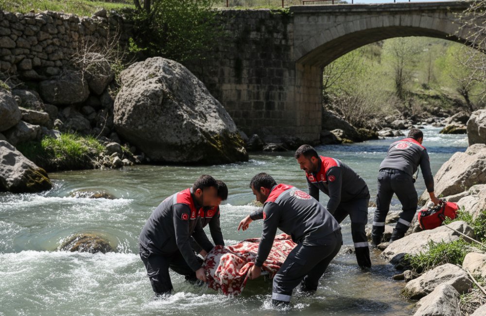 Erzurum'da Barfiks Çekmek İsterken Dereye Düşen Genç Ölü Bulundu