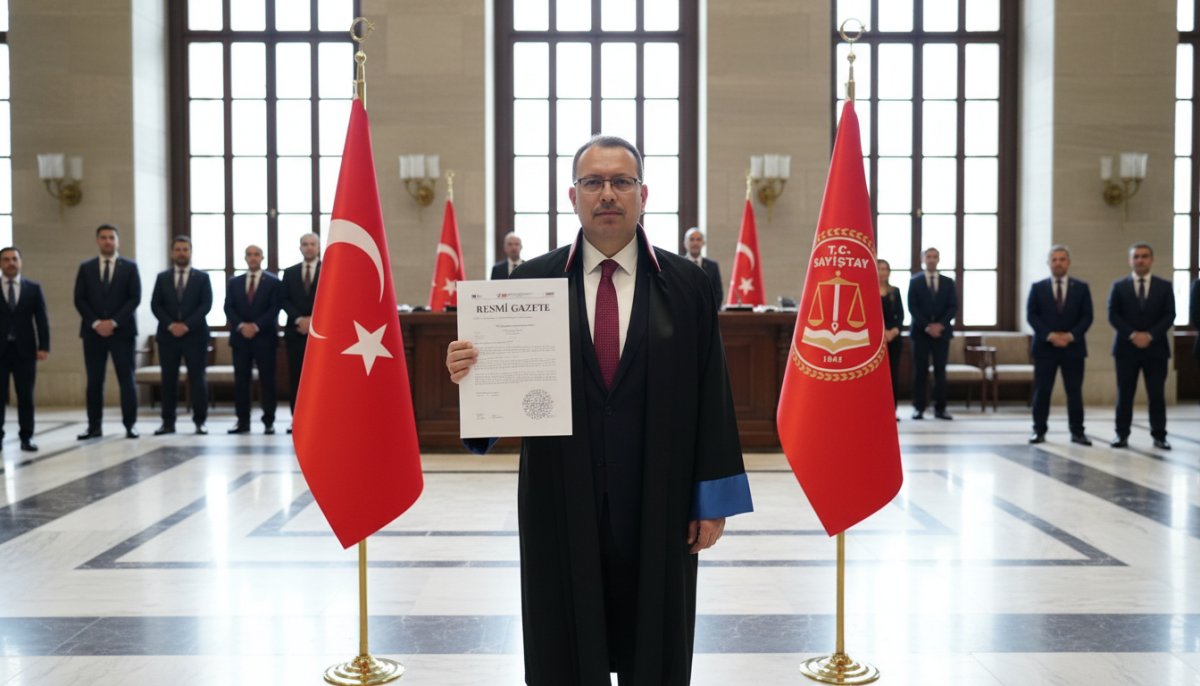 Metin Yener'in Sayıştay Başkanlığı Resmi Gazete'de Yayımlandı